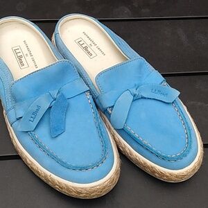 LL Bean canvas slip-ons